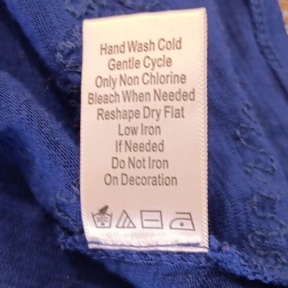 Coldwater Creek Navy Sequined Blouse. Dressy. Cocktail. Party. - Picture 8 of 9